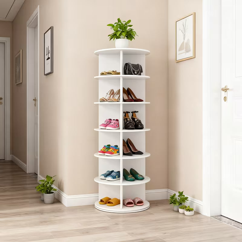 رف الاحذية الدوار 360 درجة 170 cm